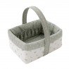 LAYETTE BASKET 22.5x29x29 CM CALMA GREEN