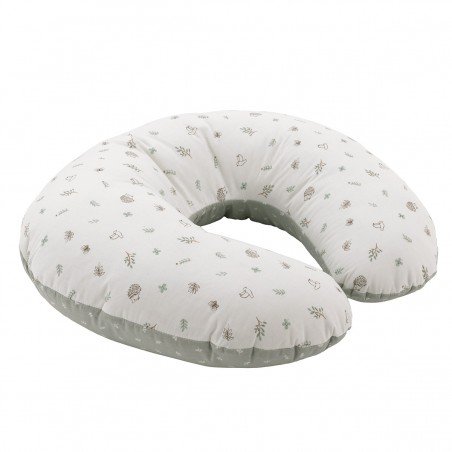 SMALL NURSING PILLOW 53x45x10 CM CALMA GREEN