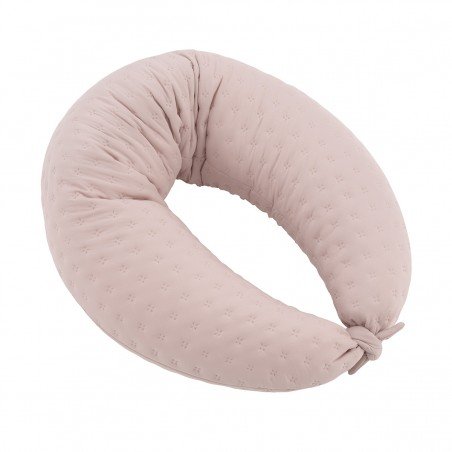 NURSING PILLOW MOON 80x185x16 CM TENDER BLUSH