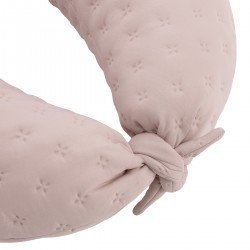 NURSING PILLOW MOON 80x185x16 CM TENDER BLUSH