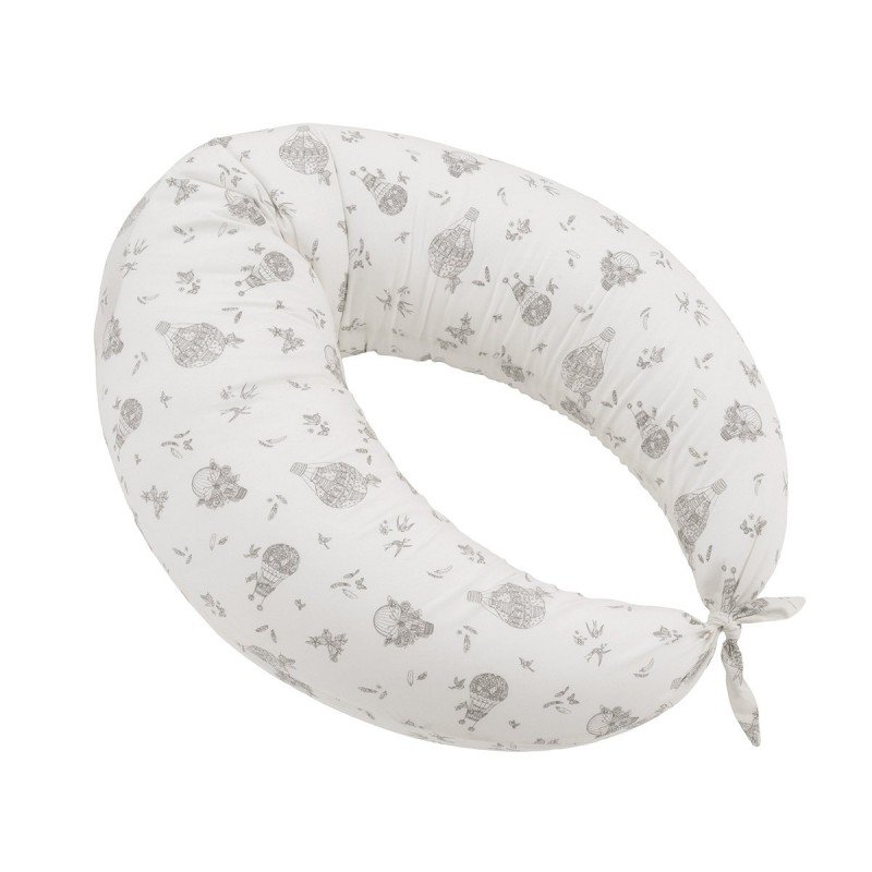 CUSCINO ALLATAMENTO LUNA 80x185x16 CM GLOBE CRUDO