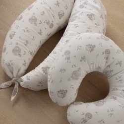 NURSING PILLOW MOON 80x185x16 CM GLOBE ECRU