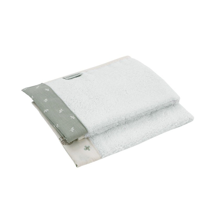 SET 2 TOWEL CALMA GREEN 25x35x1 CM