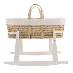 MOISES PALMA ACOLCH+PATA M.BCO SENDA BEIGE/BCO 39x80x61 CM
