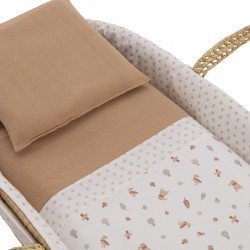 MOISES PALMA ACOLCH+PATA M.BCO SENDA BEIGE/BCO 39x80x61 CM