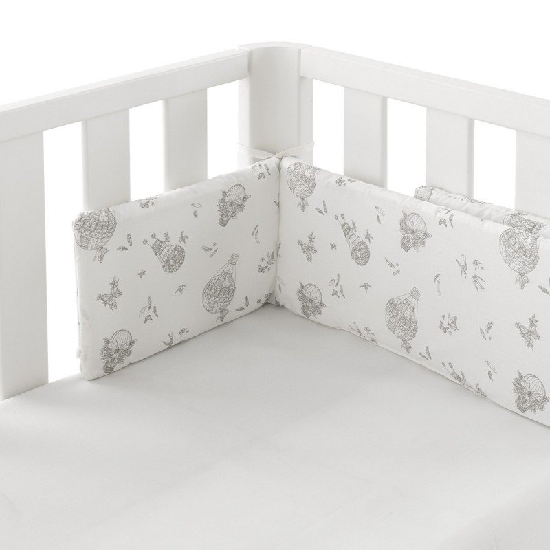 COT BUMPER DOCO 103x19x2 CM GLOBE ECRU