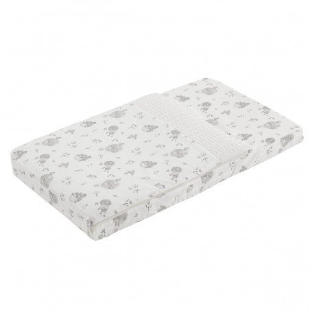 SAC COUCHAGE PETIT LIT H/E GLOBE ECRU 49.5x83.5x2 CM