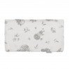 PETITE SERVIETTE / BAVETTE GLOBE ECRU 29.5x15.5x1 CM