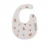 BABERO REDONDO CON VELCRO SENDA BEIGE 16x19x1 CM