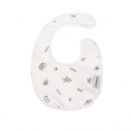 BABERO REDONDO CON VELCRO CALMA ROSA 16x19x1 CM