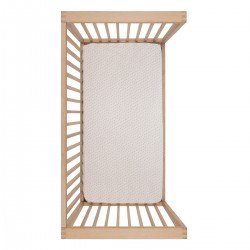 2 DRAP HOUSSE - LIT 60 60x120x17 CM SENDA BEIGE