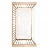 2 LENZUOLO REGOLABILE-CULLA 60 60x120x17 CM CALMA ROSA