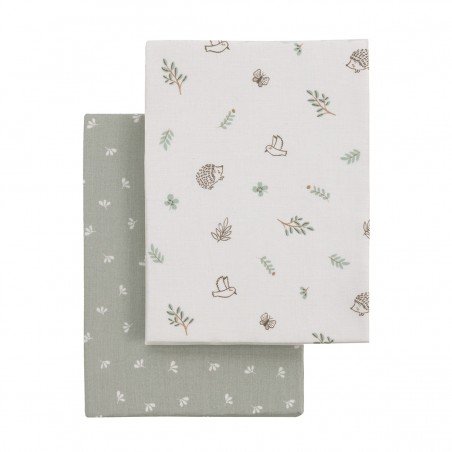 BAJERA MINICUNA PACK 2 UDS. 50x82x10 CM CALMA VERDE