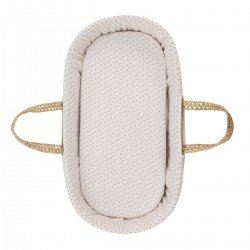 2 DRAP HOUSSE-COUFFIN/POUSSETT 35x80x7 CM SENDA BEIGE