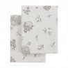 2 FITTED SHEET-BASKET/PRAM 35x80x7 CM GLOBE ECRU
