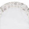 2 DRAP HOUSSE-COUFFIN/POUSSETT 35x80x7 CM GLOBE ECRU