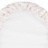 2 FITTED SHEET-BASKET/PRAM 35x80x7 CM CALMA PINK