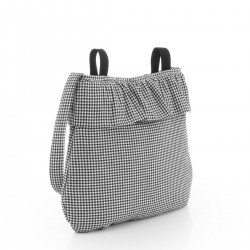 SAC DE MATERNITÉ BOHO POLO BLACK 3.5x41x38.5 CM