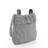 SAC DE MATERNITÉ BOHO POLO BLACK 3.5x41x38.5 CM