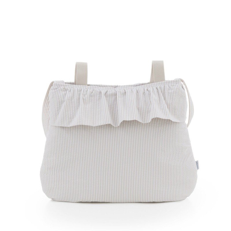 MATERNITY BAG BOHO CANDELA ECRU 3.5x41x38.5 CM