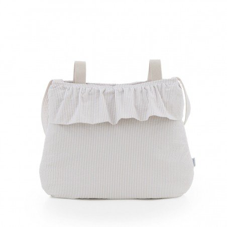 BOLSO MATERNAL BOHO CANDELA CRUDO 3.5x41x38.5 CM