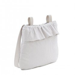 MATERNITY BAG BOHO CANDELA ECRU 3.5x41x38.5 CM