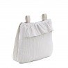 MATERNITY BAG BOHO CANDELA ECRU 3.5x41x38.5 CM