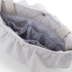 BOLSO MATERNAL BOHO CANDELA CRUDO 3.5x41x38.5 CM