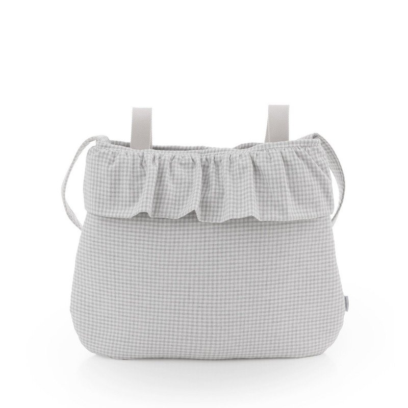 MATERNITY BAG BOHO POLO GREY 3.5x41x38.5 CM