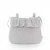 MATERNITY BAG BOHO POLO GREY 3.5x41x38.5 CM