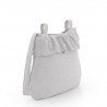 MATERNITY BAG BOHO POLO GREY 3.5x41x38.5 CM
