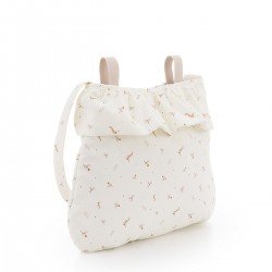 BOLSO MATERNAL BOHO BRUCA ROSA 3.5x41x38.5 CM