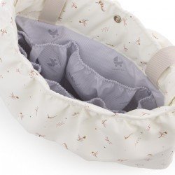 MATERNITY BAG BOHO BRUCA PINK 3.5x41x38.5 CM