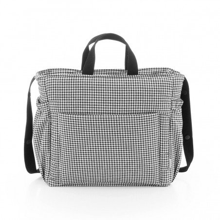 MATERNITY BAG PACK POLO BLACK 16x43x37 CM