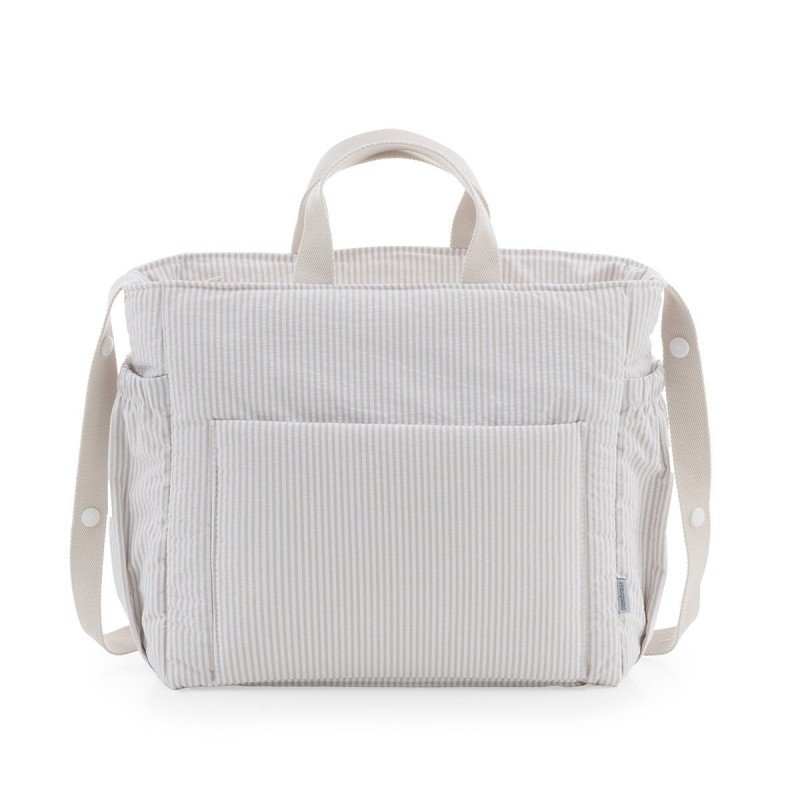 MATERNITY BAG PACK CANDELA ECRU 16x43x37 CM