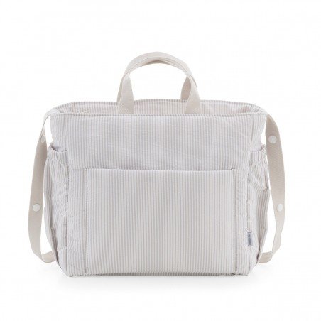 MATERNITY BAG PACK CANDELA ECRU 16x43x37 CM