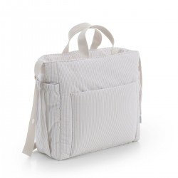 MATERNITY BAG PACK CANDELA ECRU 16x43x37 CM