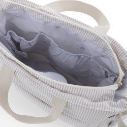 MATERNITY BAG PACK CANDELA ECRU 16x43x37 CM