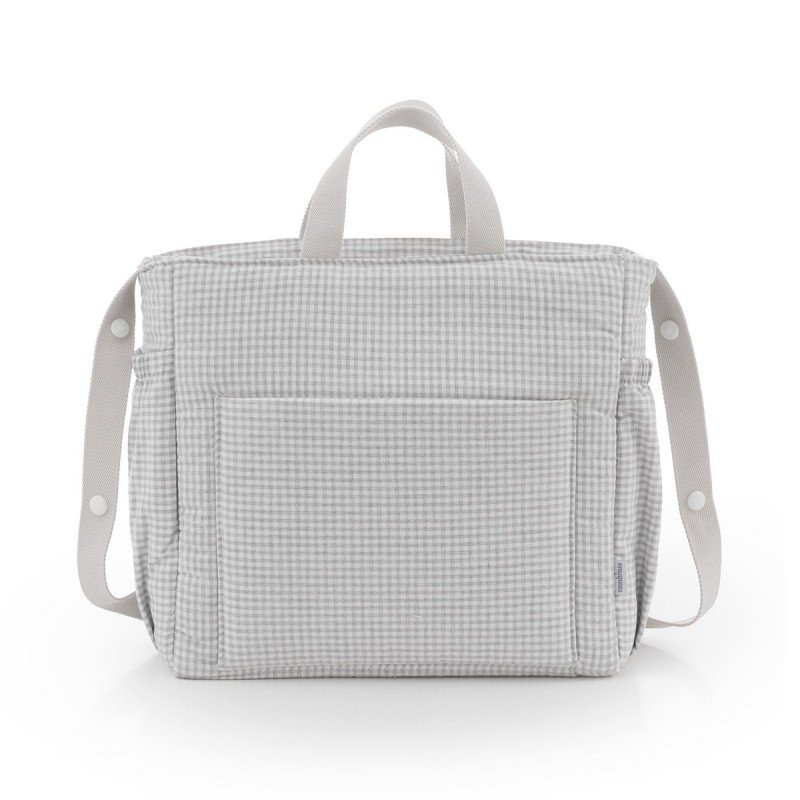 SAC DE MATERNITÉ PACK POLO GREY 16x43x37 CM