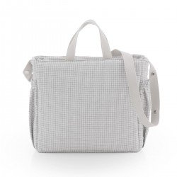 MATERNITY BAG PACK POLO GREY 16x43x37 CM