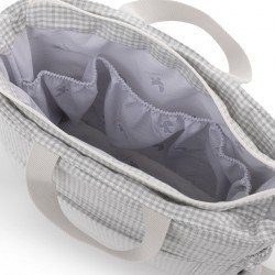 SAC DE MATERNITÉ PACK POLO GREY 16x43x37 CM