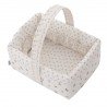CESTA CANASTILLA 22.5x29x29 CM SENDA BEIGE
