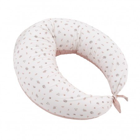 NURSING PILLOW MOON 80x185x16 CM CALMA PINK