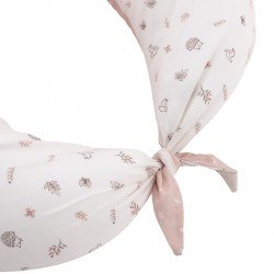 NURSING PILLOW MOON 80x185x16 CM CALMA PINK