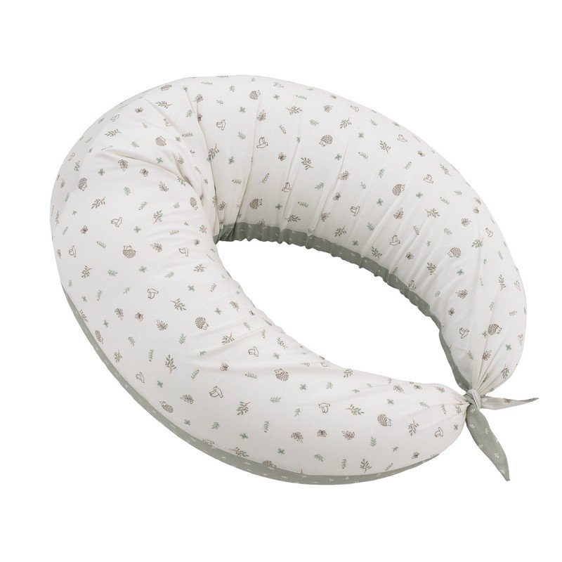 COUSSIN D ALLAITEMENTE LUNE 80x185x16 CM CALMA VERT