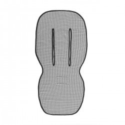COUSSIN UNIV.POUSSETTE OVALE POLO BLACK 43x88x1 CM