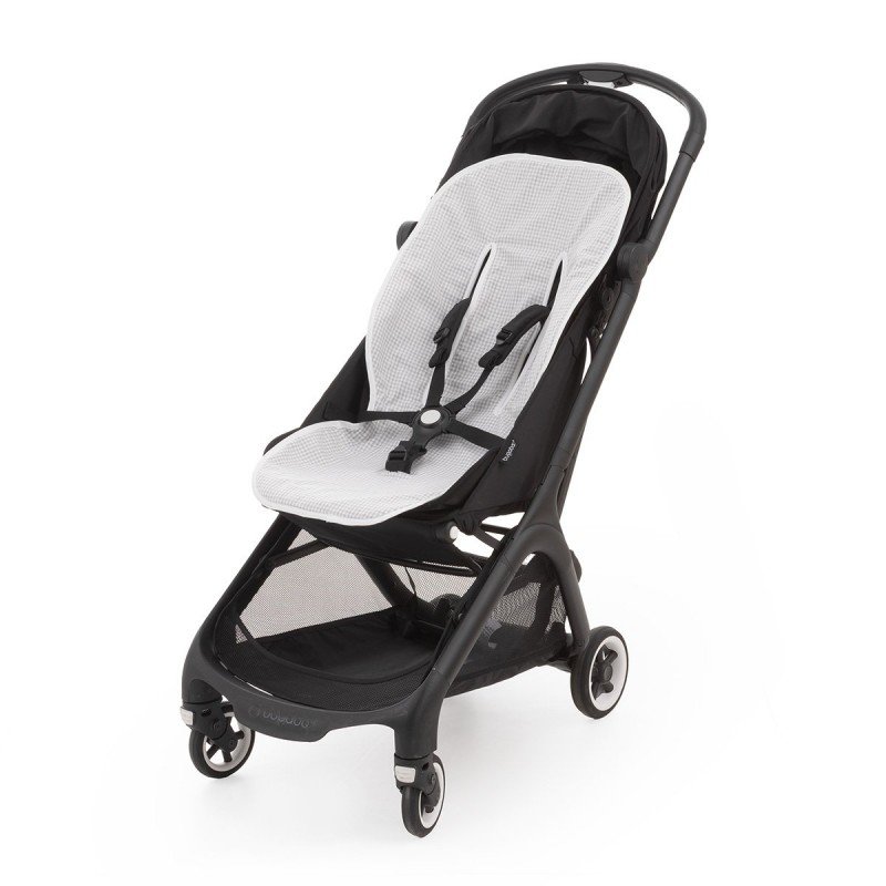 UNIV.STROLLER CUSHI.PRAM OVAL POLO GREY 43x88x1 CM