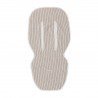 UNIV.STROLLER CUSHI.PRAM OVAL DUTTON STONE 43x88x1 CM