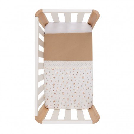 HOUSSE DE COUETTE PETIT LIT 70x77x1 CM SENDA BEIGE