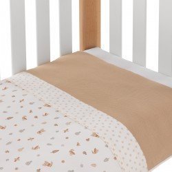 FUNDA NORDICA MINICUNA 70x77x1 CM SENDA BEIGE